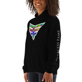 Fearless Fame Womens Psychedelic Hooded Sweatshirt