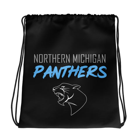 Northern Michigan Panthers Drawstring Bag