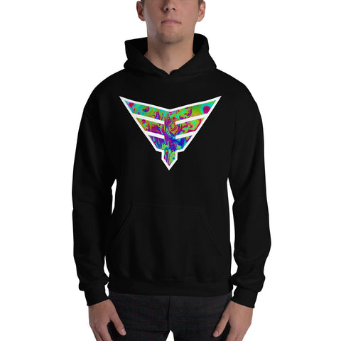 Fearless Fame Psychedelic Hooded Sweatshirt