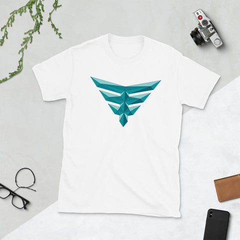 Fearless Fame Geometric | Blue Logo T-Shirt