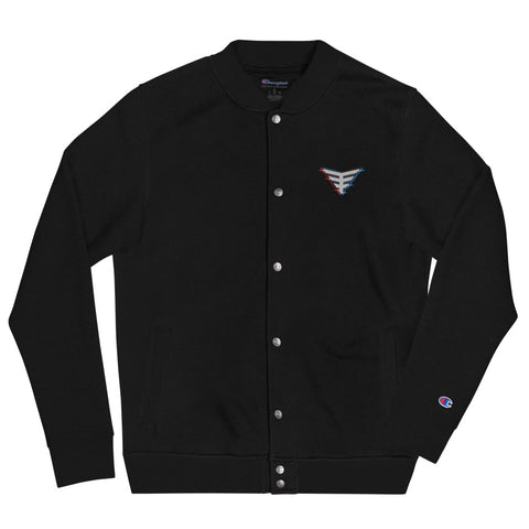 Fearless Fame Glitch Bomber Jacket