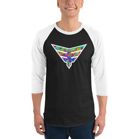 Fearless Fame Psychedelic Raglan