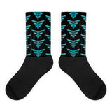 Fearless Fame Geometric | Blue Logo Socks