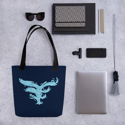 Fearless Fame Flow State Tote Bag - Navy