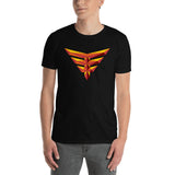 Fearless Fame Geometric | Red Logo T-Shirt
