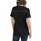 Fearless Fame Rose Golden Organic T-Shirt