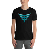 Fearless Fame Geometric | Blue Logo T-Shirt