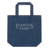 Fearless Fame Denim Tote Bag