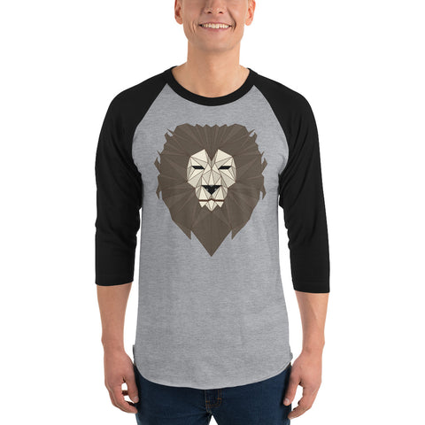 Fearless Fame Geometric | Lion Raglan Shirt