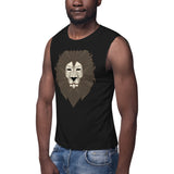 Fearless Fame Geometric | Lion Muscle Shirt
